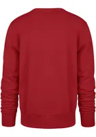 47 Cincinnati Reds Mens Red Grounder Headline Long Sleeve Crew Sweatshirt