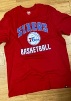 47 Philadelphia 76ers Red Game Changer Rival Short Sleeve T Shirt