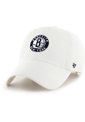 47 Brooklyn Nets Clean Up Adjustable Hat