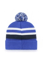 47 Philadelphia 76ers Blue State Line Cuff Pom Mens Knit Hat