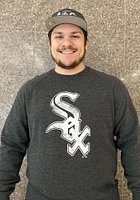 47 Chicago White Sox Mens Black Match Long Sleeve Fashion Sweatshirt