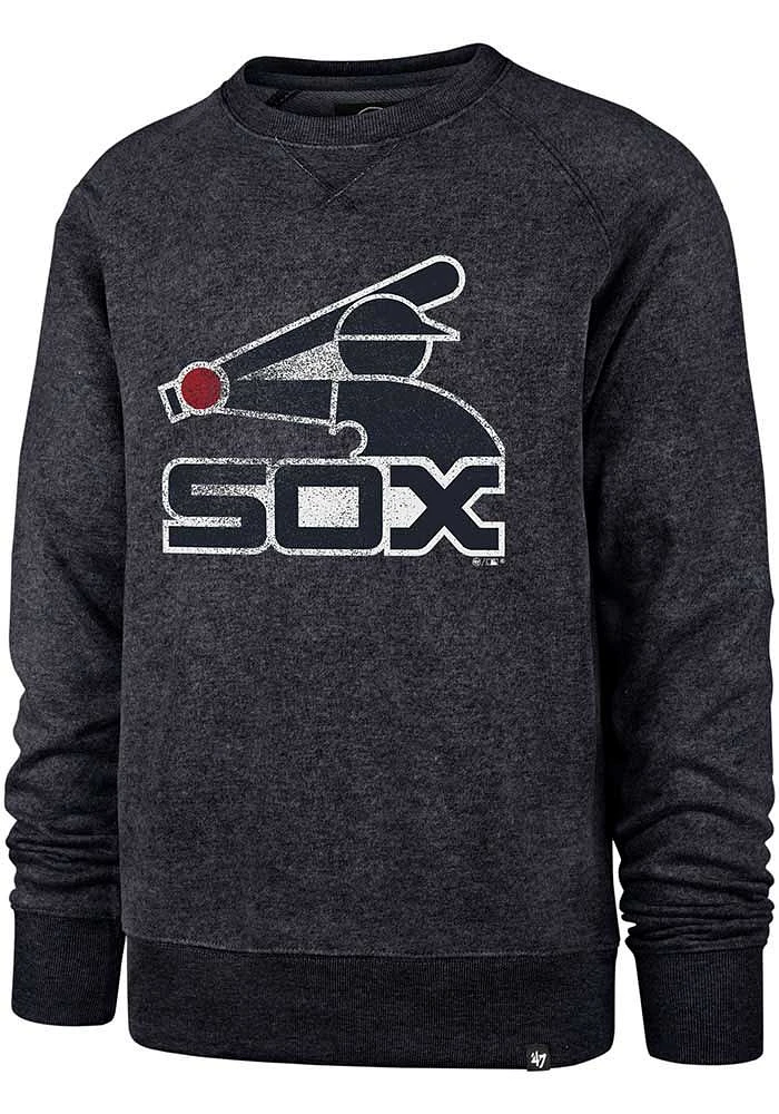 47 Chicago White Sox Mens Navy Blue Match Long Sleeve Fashion Sweatshirt