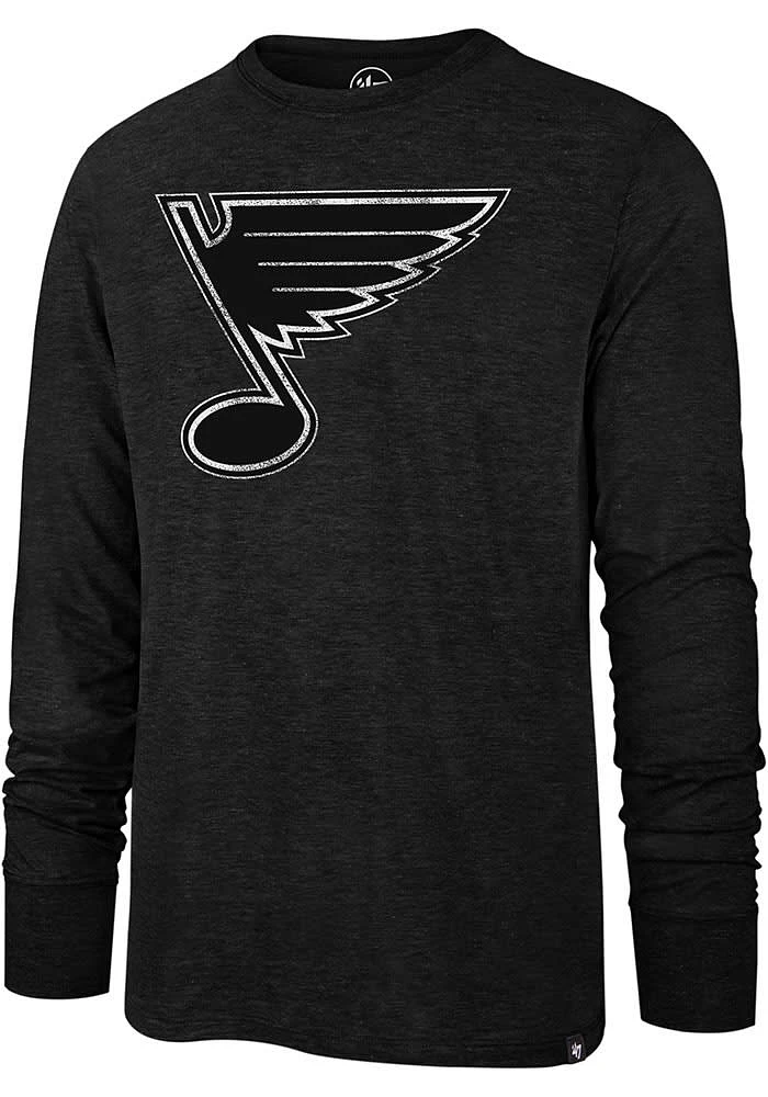 47 St Louis Blues Black Match Long Sleeve Fashion T Shirt