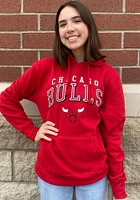 47 Chicago Bulls Mens Red DOUBLE DECKER Long Sleeve Hoodie