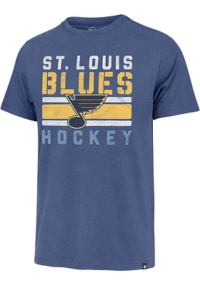 47 St Louis Blues Blue Top Bins Franklin Short Sleeve Fashion T Shirt