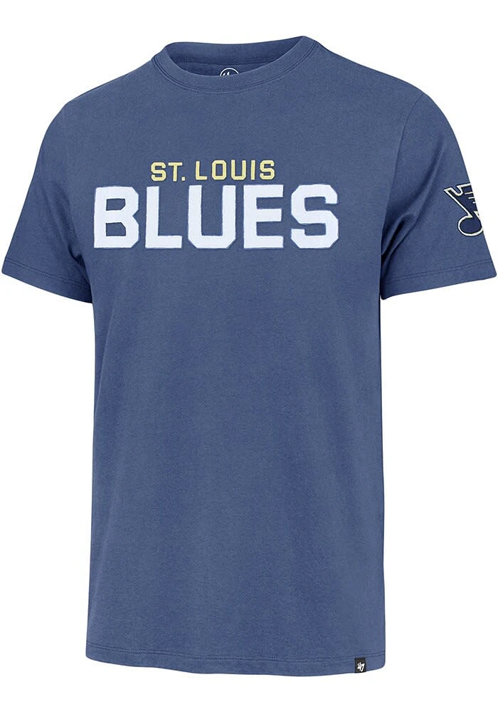 47 St Louis Blues Blue Franklin Fieldhouse Short Sleeve Fashion T Shirt