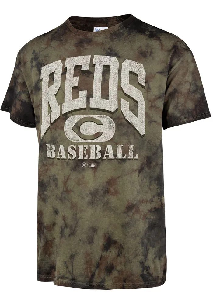 47 Cincinnati Reds Green FOXTROT TUBULAR Short Sleeve Fashion T Shirt