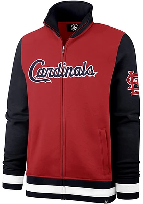 47 St Louis Cardinals Mens Red Iconic Track Jacket