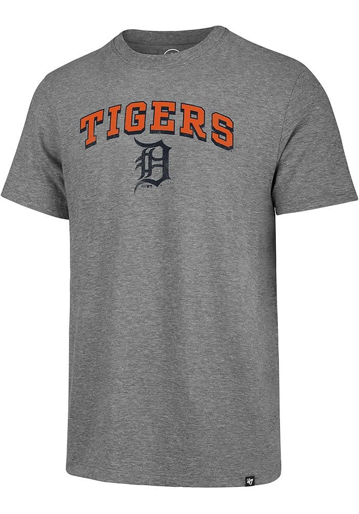 47 Detroit Tigers Grey Victors Match Short Sleeve Fashion T Shirt