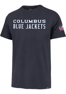 47 Columbus Blue Jackets Navy Franklin Fieldhouse Short Sleeve Fashion T Shirt