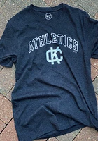 47 Kansas City Athletics Black Arch Game Club Short Sleeve T Shirt