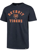 47 Detroit Tigers Navy Blue COOP Varsity Arch Club Short Sleeve T Shirt