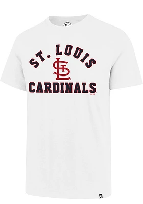 47 St Louis Cardinals White Varsity Arch Rival Short Sleeve T Shirt