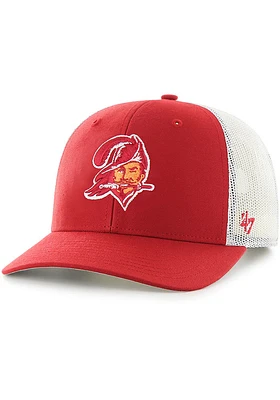 47 Tampa Bay Buccaneers Vintage Trucker Adjustable Hat - Red