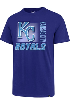 47 Kansas City Royals Blue Hot Streak Super Rival Short Sleeve T Shirt