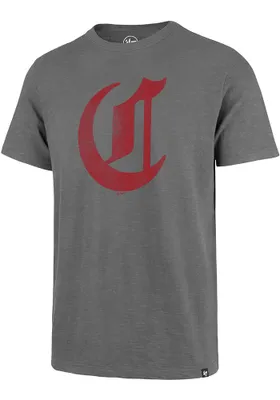 47 Cincinnati Reds Grit Vintage Scrum Short Sleeve Fashion T Shirt