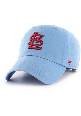 47 St Louis Cardinals Clean Up Iconic Adjustable Hat - Light Blue