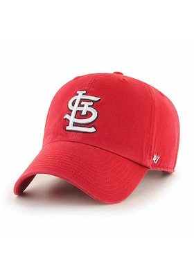 47 St Louis Cardinals Heritage Clean Up Adjustable Hat - Red