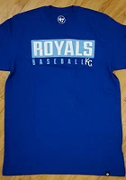 47 Kansas City Royals Blue Dub Major Short Sleeve T Shirt