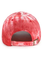 47 Los Angeles Angels Truckin Tie Dye Clean Up Adjustable Hat - Red