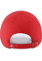 47 Ohio State Buckeyes Baby Clean Up Adjustable Hat - Red