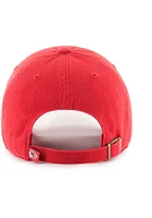 47 Kansas City Chiefs Clean Up Adjustable Hat - Red