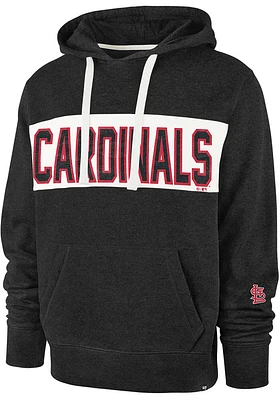 47 St Louis Cardinals Mens Black Gibson Fashion Hood