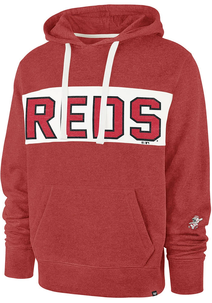47 Cincinnati Reds Mens Red Gibson Fashion Hood