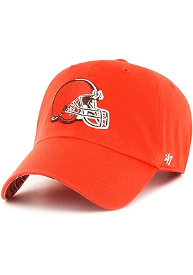 47 Cleveland Browns Zubaz Undervisor Clean Up Adjustable Hat - Orange
