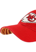 47 Kansas City Chiefs Zubaz Undervisor Clean Up Adjustable Hat - Red