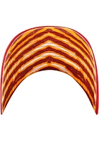47 Kansas City Chiefs Zubaz Undervisor Clean Up Adjustable Hat - Red