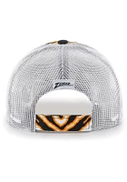 47 Pittsburgh Steelers Zubaz Trucker Adjustable Hat - Black
