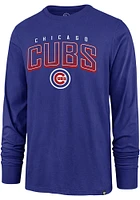 47 Chicago Cubs Blue Walk Off Super Rival Long Sleeve T Shirt