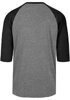47 Chicago White Sox Grey Regime Franklin Raglan Long Sleeve Fashion T Shirt