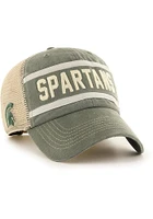 47 Michigan State Spartans Juncture Clean Up Adjustable Hat - Green