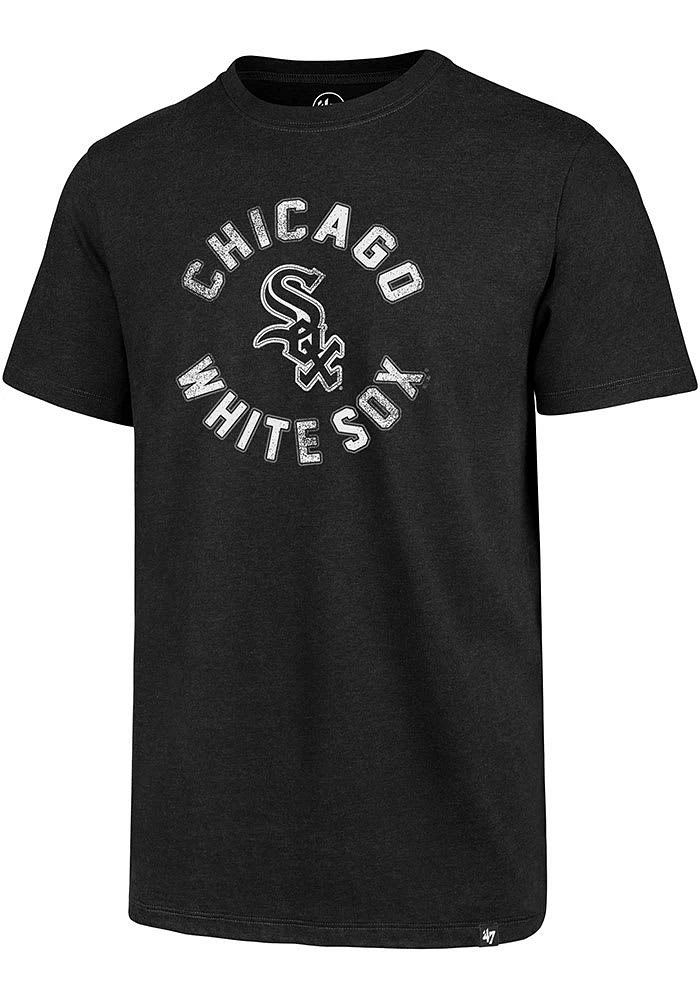 47 Chicago White Sox Black RALLY ROUND CLUB Short Sleeve T Shirt