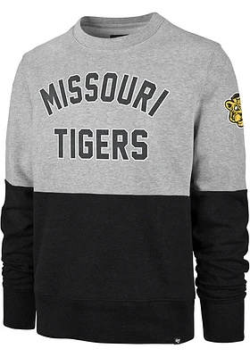 47 Missouri Tigers Mens Grey Gibson Long Sleeve Fashion Sweatshirt