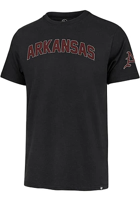 47 Arkansas Razorbacks Black Franklin Fieldhouse Short Sleeve Fashion T Shirt