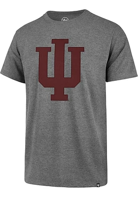 47 Indiana Hoosiers Grey Franklin Fieldhouse Design Short Sleeve Fashion T Shirt