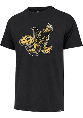47 Iowa Hawkeyes Black Franklin Fieldhouse Logo Short Sleeve Fashion T Shirt