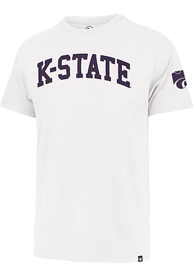 47 K-State Wildcats White Franklin Fieldhouse Arch Short Sleeve Fashion T Shirt