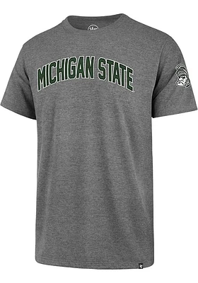 47 Michigan State Spartans Grey Franklin Fieldhouse Edition Short Sleeve Fashion T Shirt