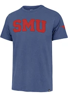 47 SMU Mustangs Blue Franklin Fieldhouse Short Sleeve Fashion T Shirt
