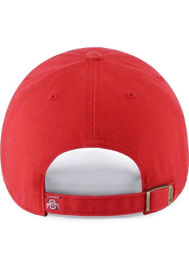 47 Ohio State Buckeyes Red Clean Up Youth Adjustable Hat