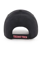 47 Texas Tech Red Raiders Black MVP Youth Adjustable Hat