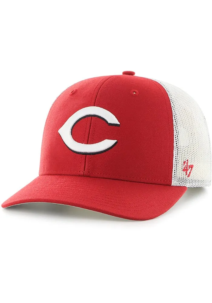 47 Cincinnati Reds Trucker Adjustable Hat - Red