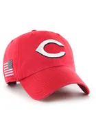 47 Cincinnati Reds Heritage Clean Up Adjustable Hat - Red