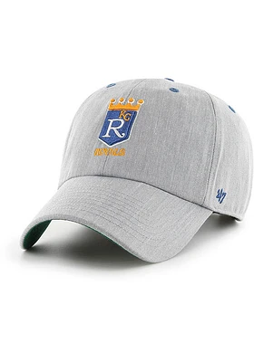 47 Kansas City Royals Full Count Clean Up Adjustable Hat - Grey