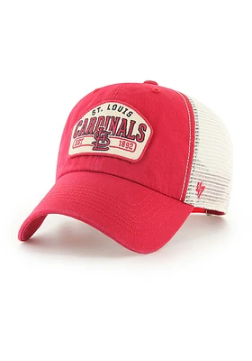 47 St Louis Cardinals Penwald Clean Up Adjustable Hat - Red