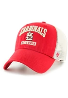47 St Louis Cardinals Morgantown Clean Up Adjustable Hat - Red